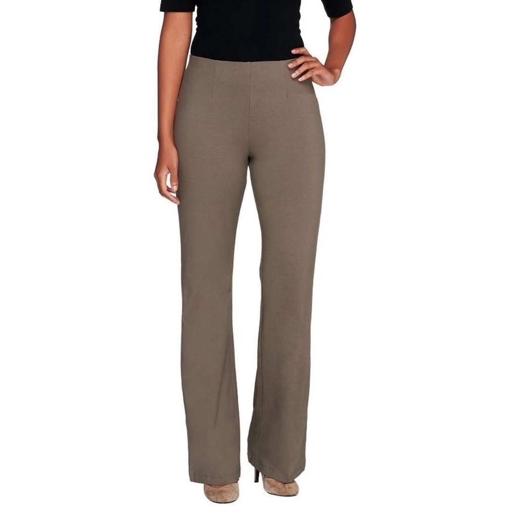 Women With Control Hollywood Waist Seamed Tummy Control Trouser Pants Sz MP - Picture 4 of 16